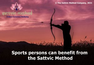 Read more about the article Sports persons can benefit from the Sattvic Method