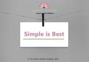 Read more about the article Simple is Best