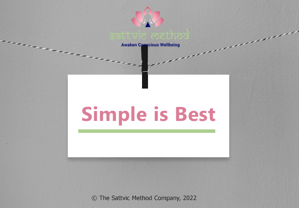 You are currently viewing Simple is Best