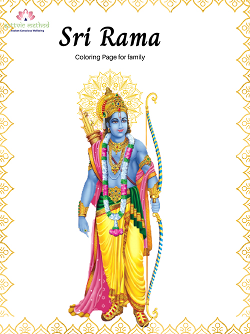 Sri Rama Coloring pages