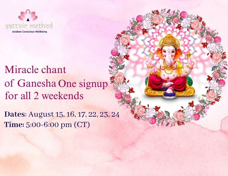 Miracle chant of Ganesha One signup for all 3 weekends (2)