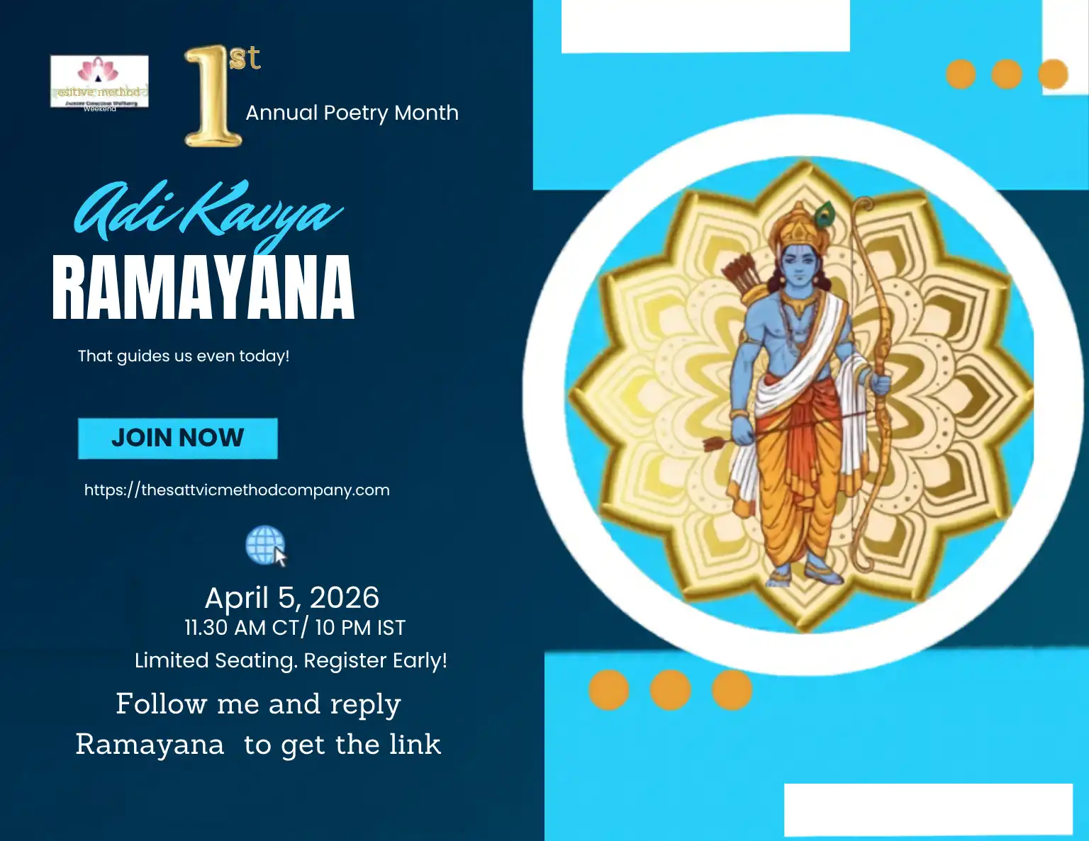 1st Annual Poetry Month