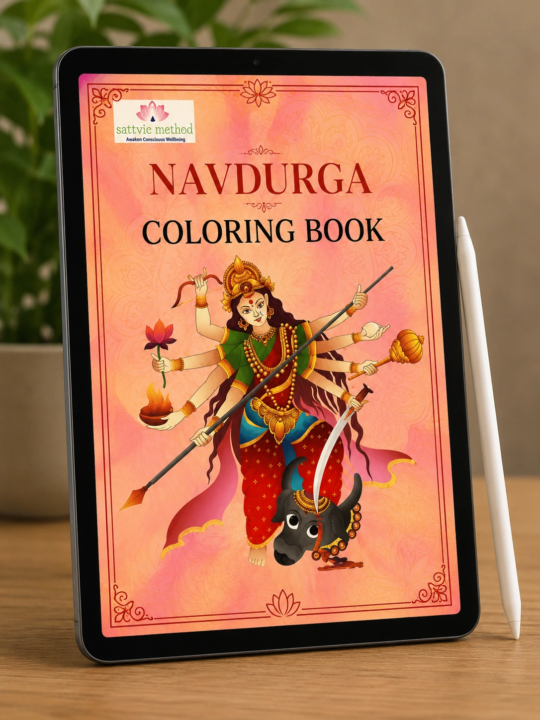 Navdurga coloring book