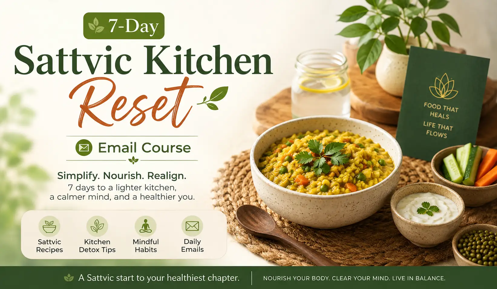 7-Days Sattvic Kitchen Reset